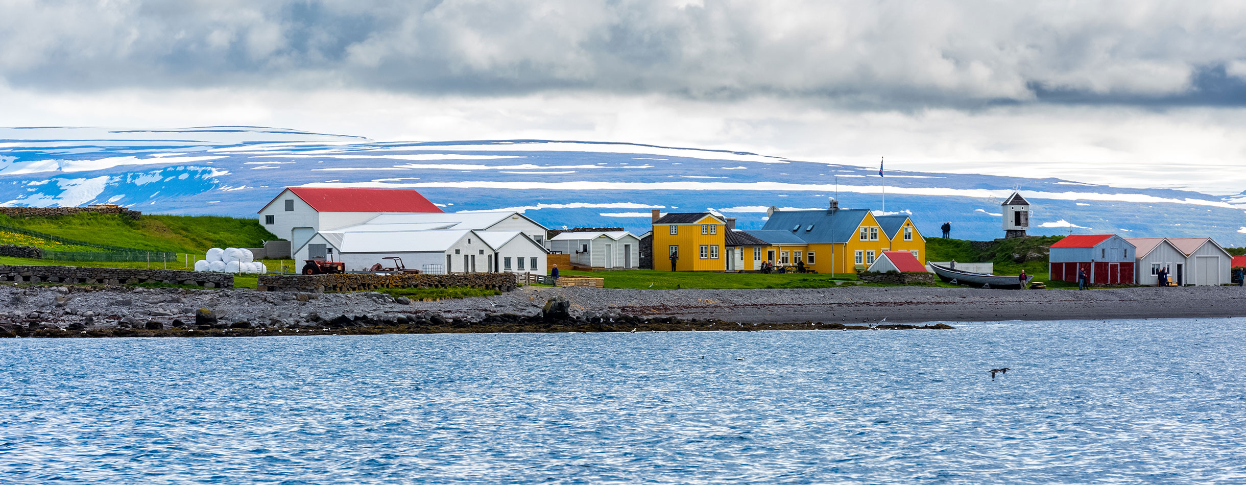 View Vigur Island